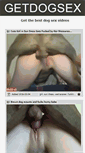 Mobile Screenshot of getdogsex.com